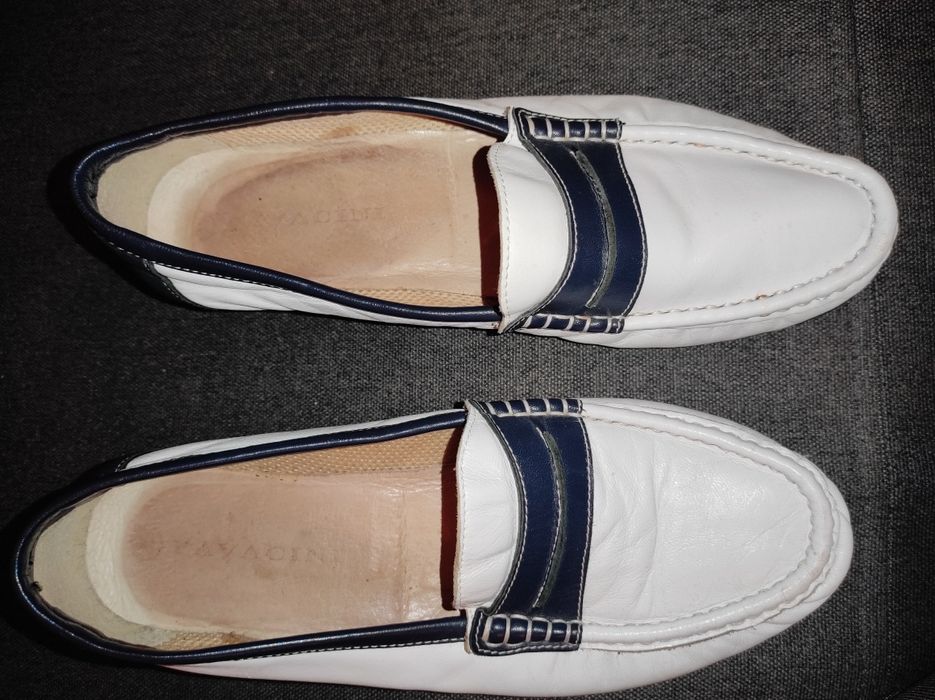 455. Mokasyny skórzane Pavacini r. 39