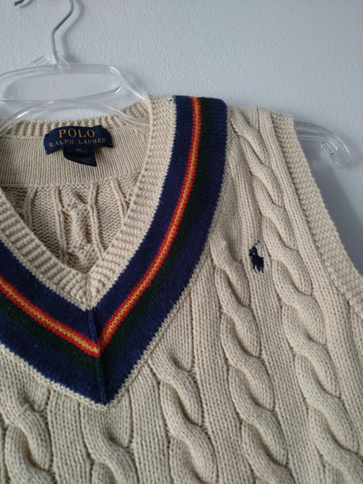 Bezrękawnik sweter swetwrwk kamizelka Polo Ralph Lauren
