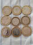 Moedas de 1 euro