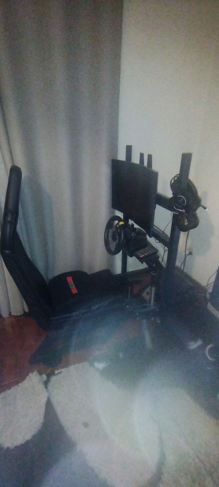 Sim racing sem uso