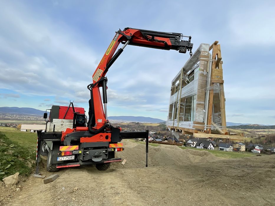 Iveco Eurocargo 4x4 blokady HDS Palfinger PK16502 wiertnica zwyżka