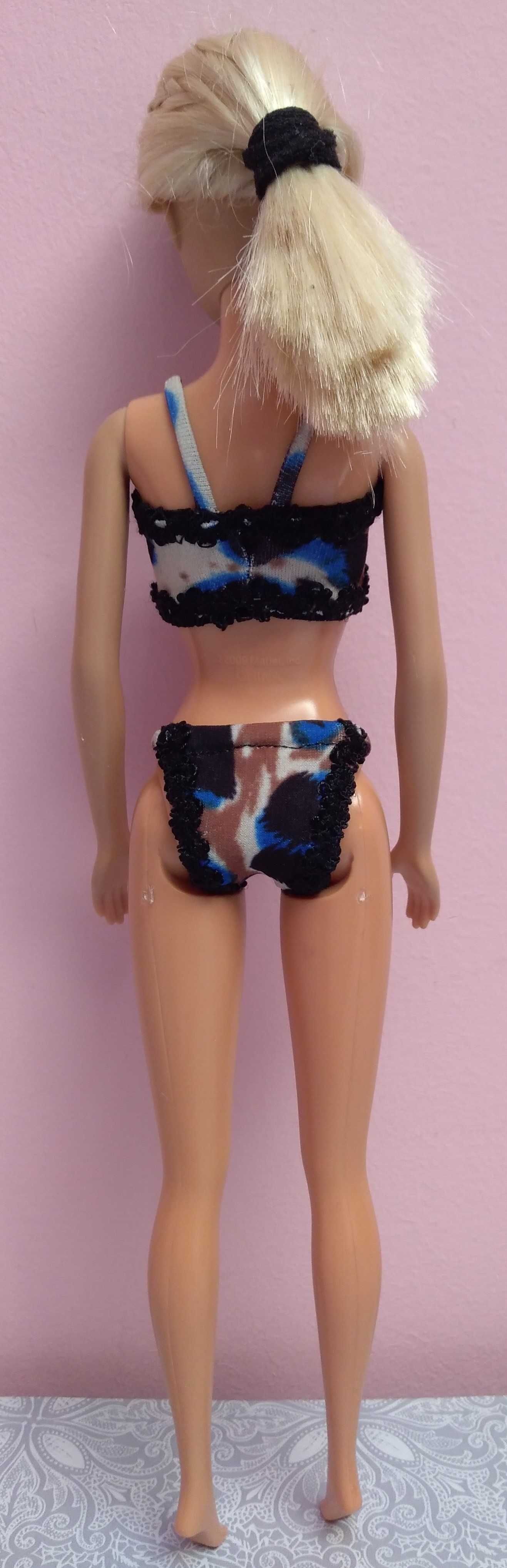 Ubranko dla lalki typu Barbie - kostium kąpielowy - RĘKODZIEŁO