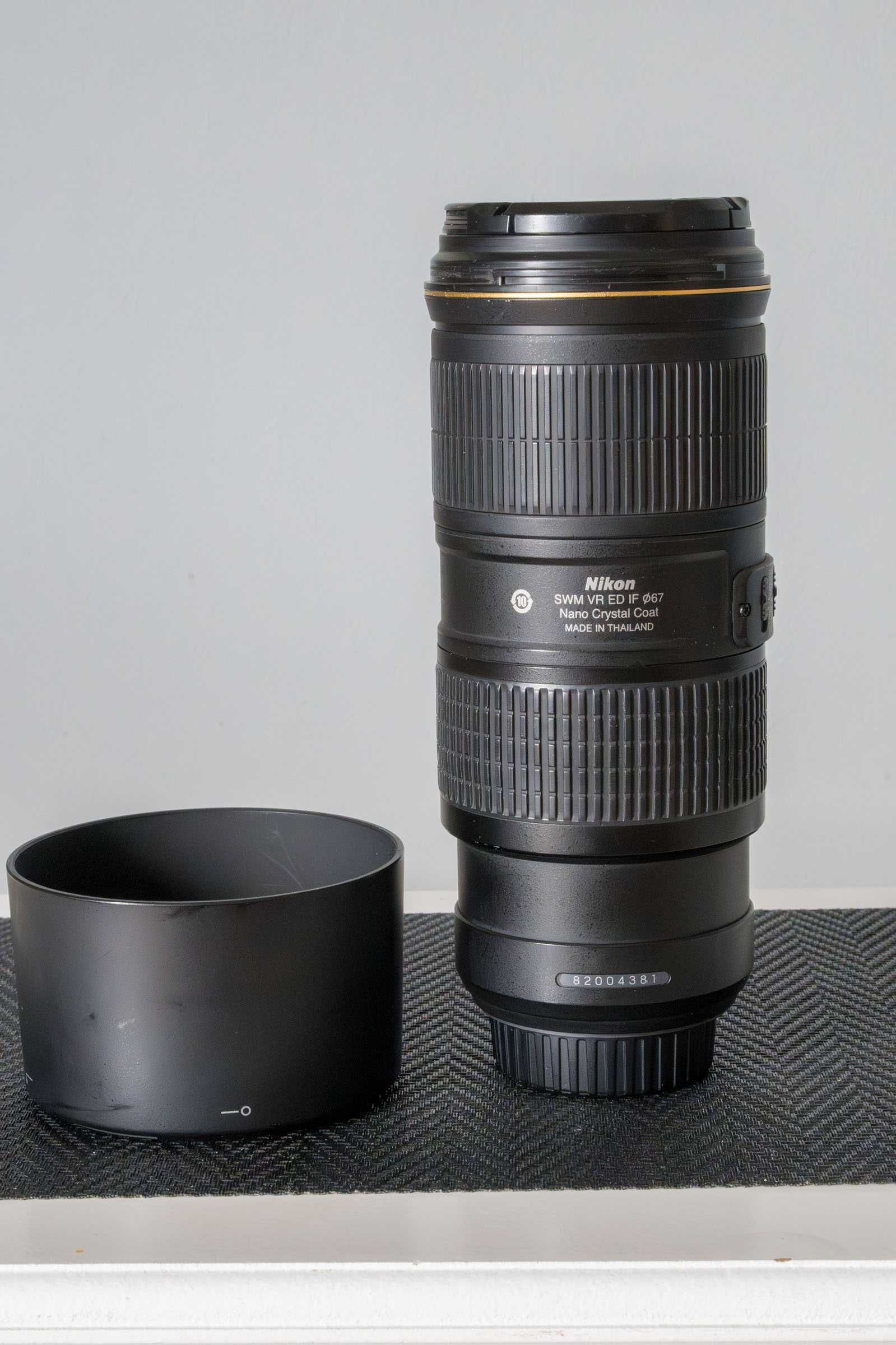 Nikon AF-S NIKKOR 70-200 f/4G ED VR  Nano Crystal Coat