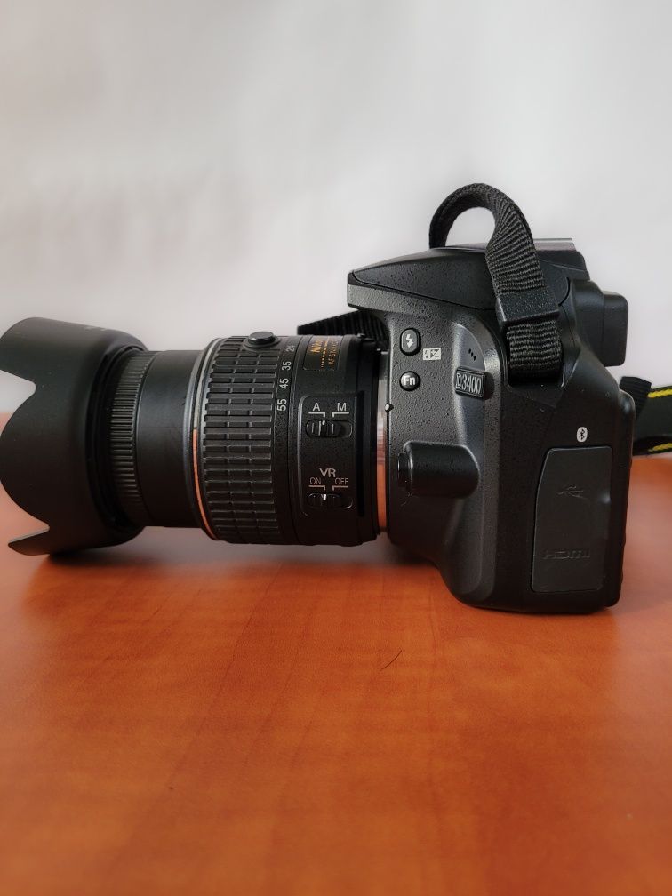 Nikon D3400 + 18-55mm 1:3.5-5.6 G II DX VR