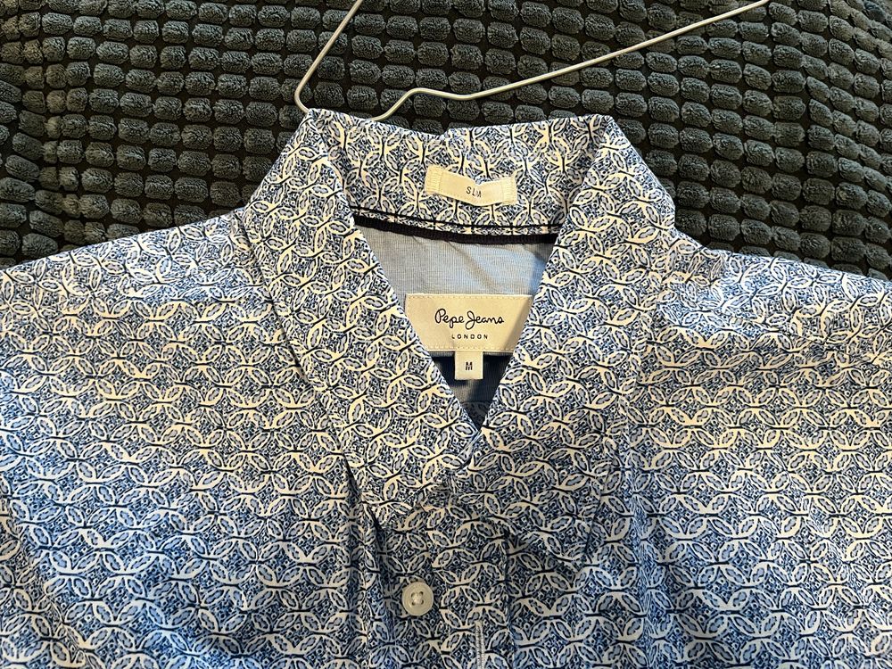 Camisa de homem manga curta pepe jeans