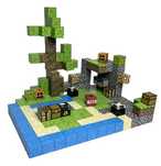 3Д Конструктор МАЙНКРАФТ Магнітний з блоків 3Д MINECRAFT Магнитный