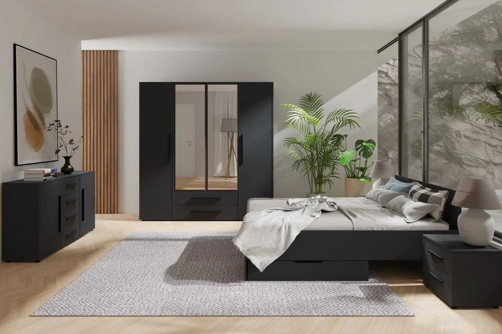 Sypialnia London (dostępna w 4-kolorach) Darmowa dostawa