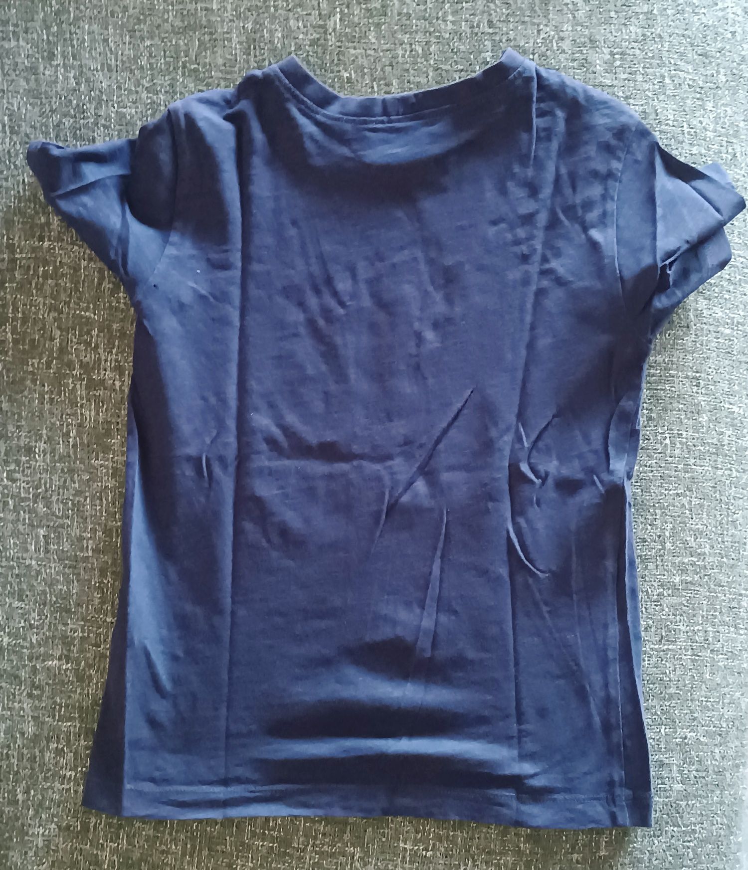 T-shirt de menino em azul marinho T.6/7 A