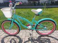 Rower dla Dziewczynki Dziecięcy z Koszykiem BMX CRUISER 20" Cali PREZE