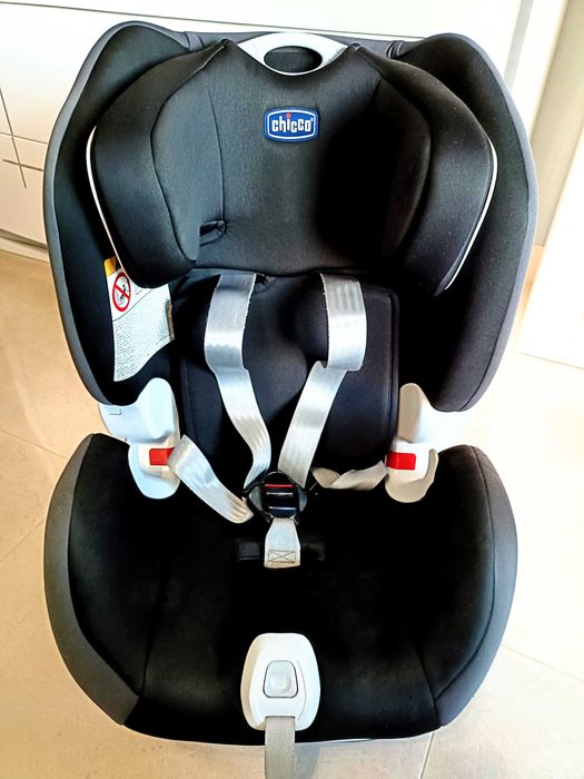 Cadeira Auto Grupo 0+ 1 e 2 Seat Up 012 Isofix Chicco - cor Jet Black