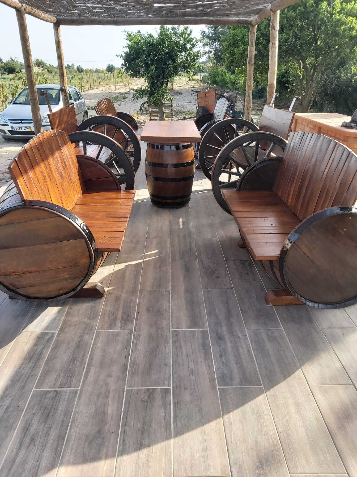 Bancos Bar Forma de Barris