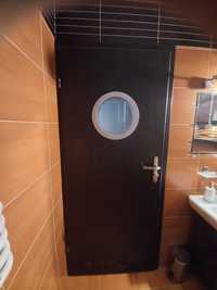 Drzwi łazienkowe 80 cm bulaj lewe