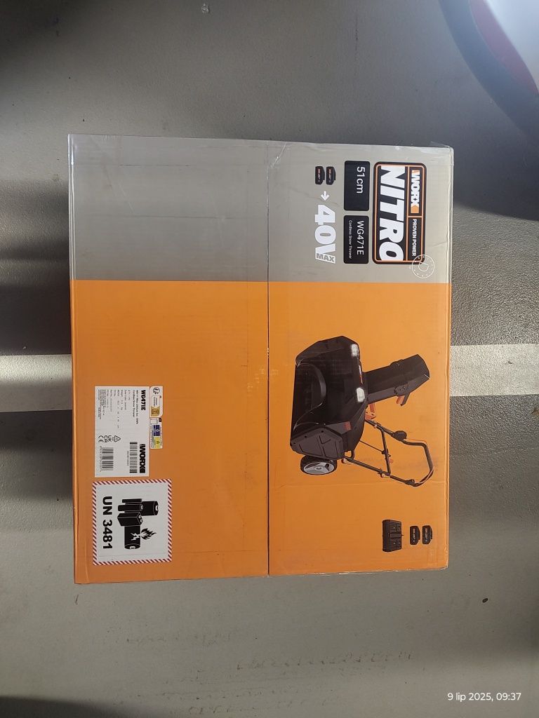 Odśnieżarka Worx WG471E