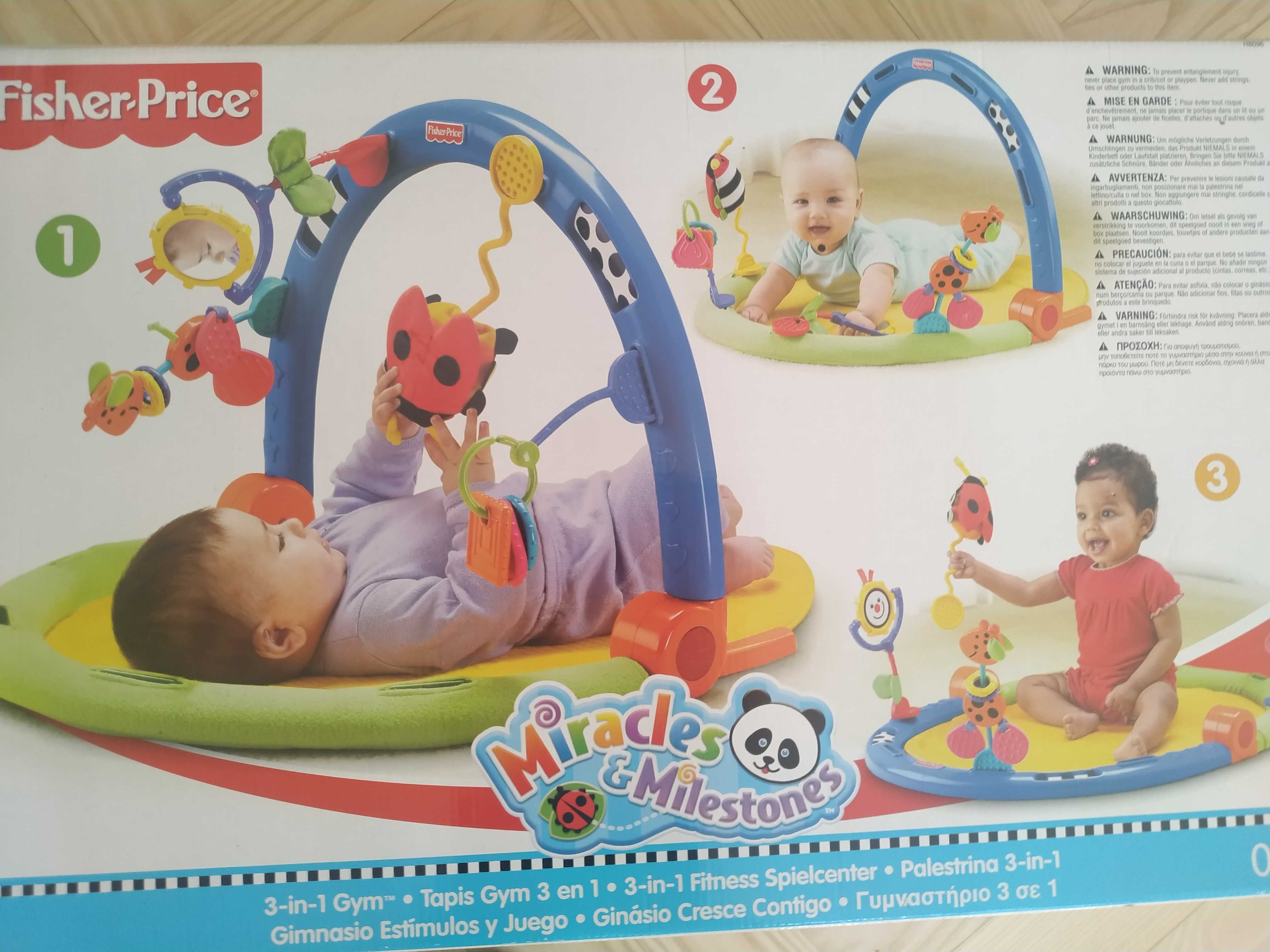 Mata gimanstyczno-edukacyjna Fisher Price