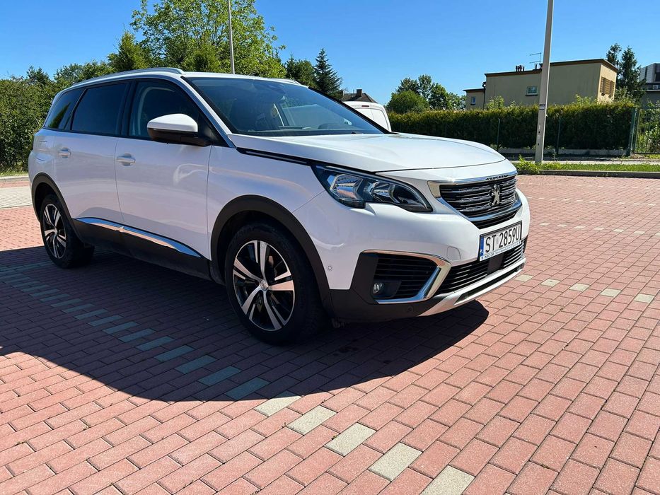 Peugeot 5008 1.5 BlueHDI Allure 7os. 2018r. Uszkodzony silnik Odpala