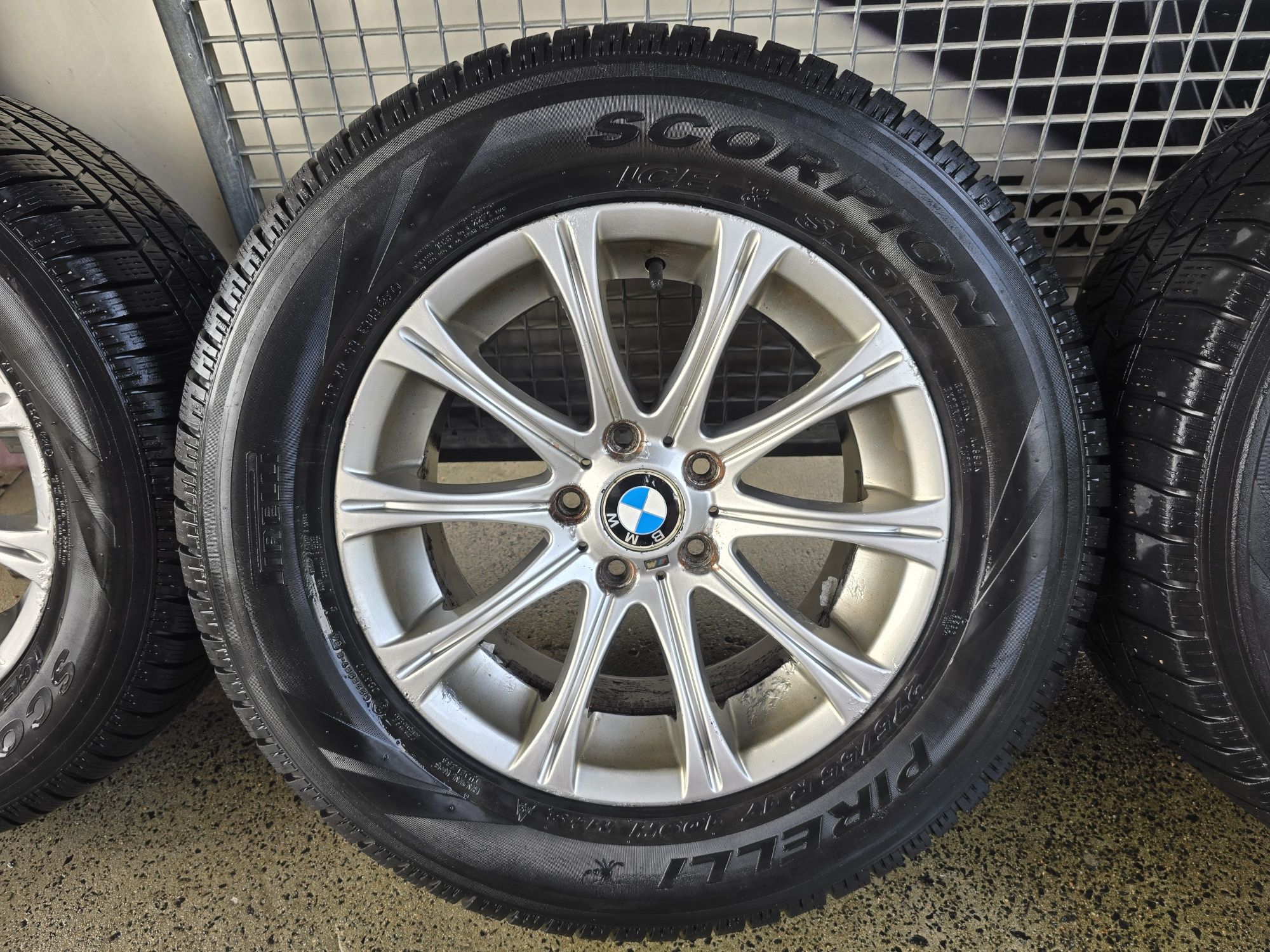 Felgi bmw x5 e60 5x120 styling 166 17R z oponami zimowymi