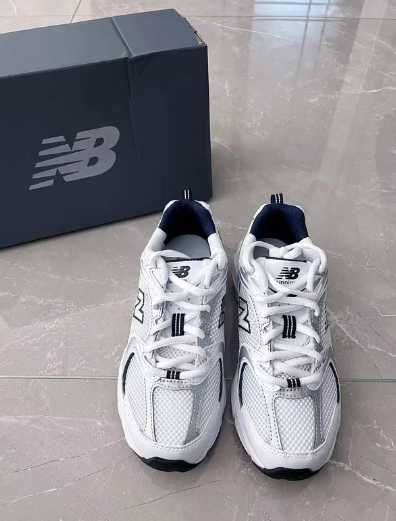 New Balance 530 White Silver Navy Eu 40