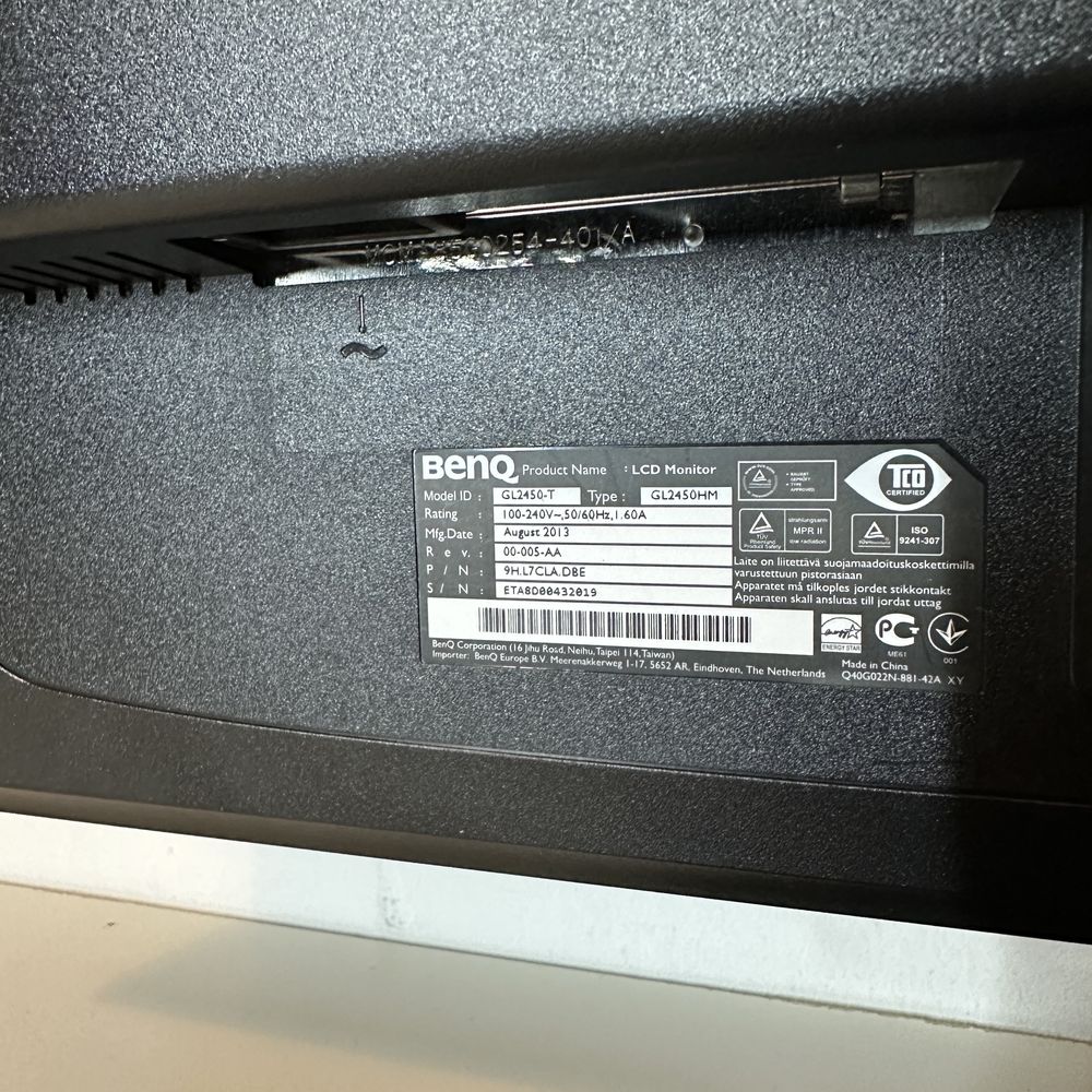 Монітори BenQ GL2450H — 3 шт. | 24″ Full HD | HDMI+DVI