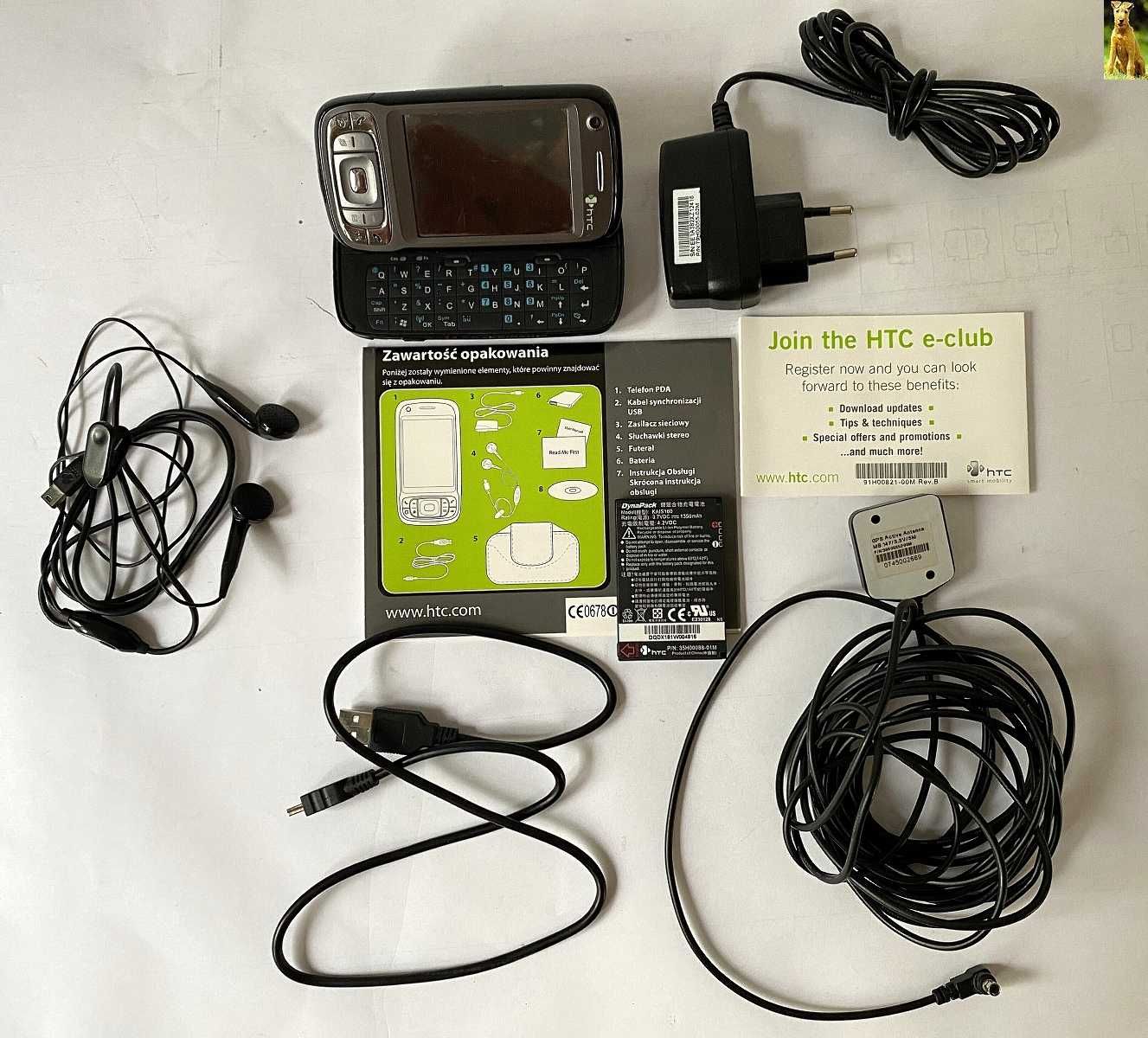 HTC TyTN II - Znany Jako HTC Kaiser P4550 - Słuchawki - Stan BDB