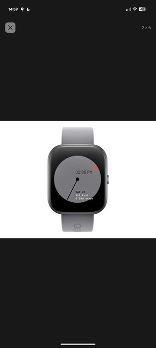 Zegarek CMF by Nothing Watch Pro Dark Grey (Ash Grey Strap)