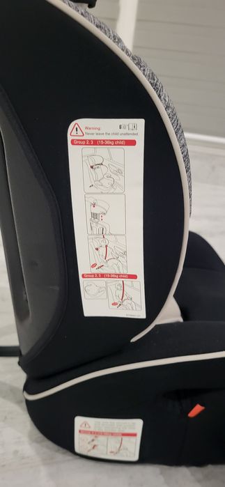 Автокрісло Evenflo Sutton 3в1 - Gray black