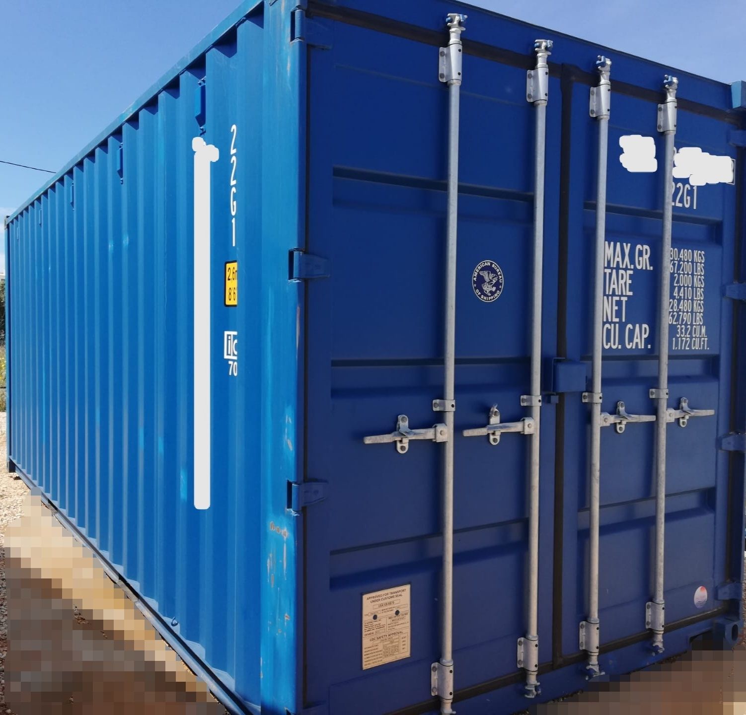 FINAVI - Contentores Novos de 20'DV e 40'HC em Lisboa/Leixões/Algarve