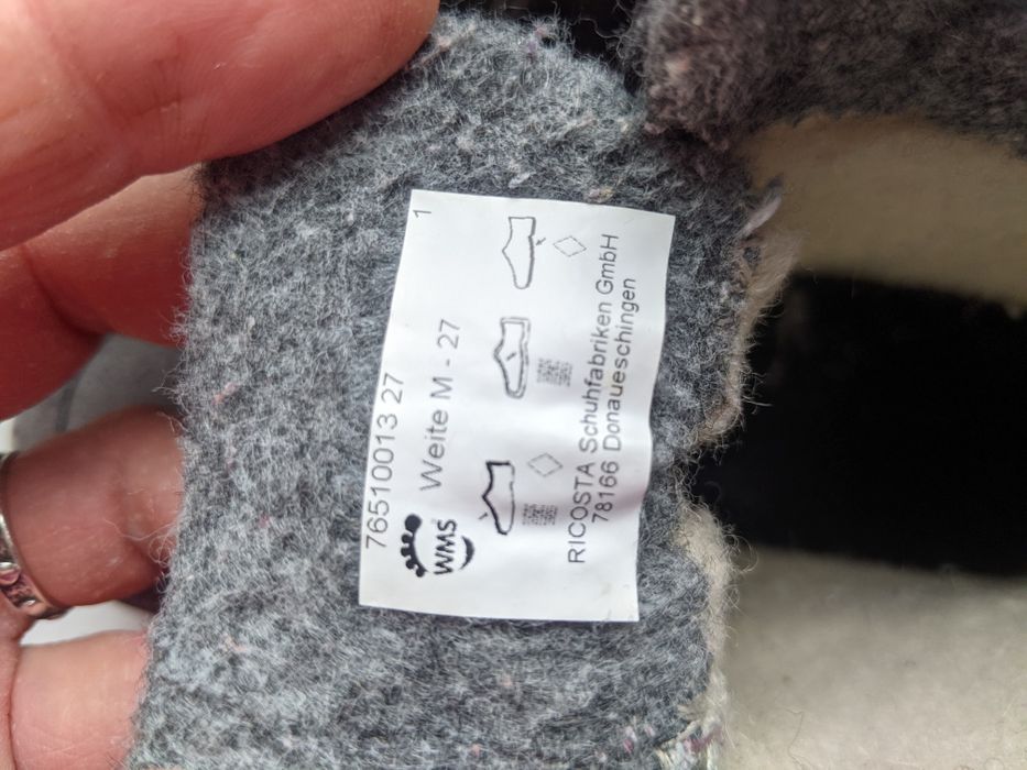 Buty trzewiki ocieplane, zimowe, śniegowce Ricosta Pepino 27