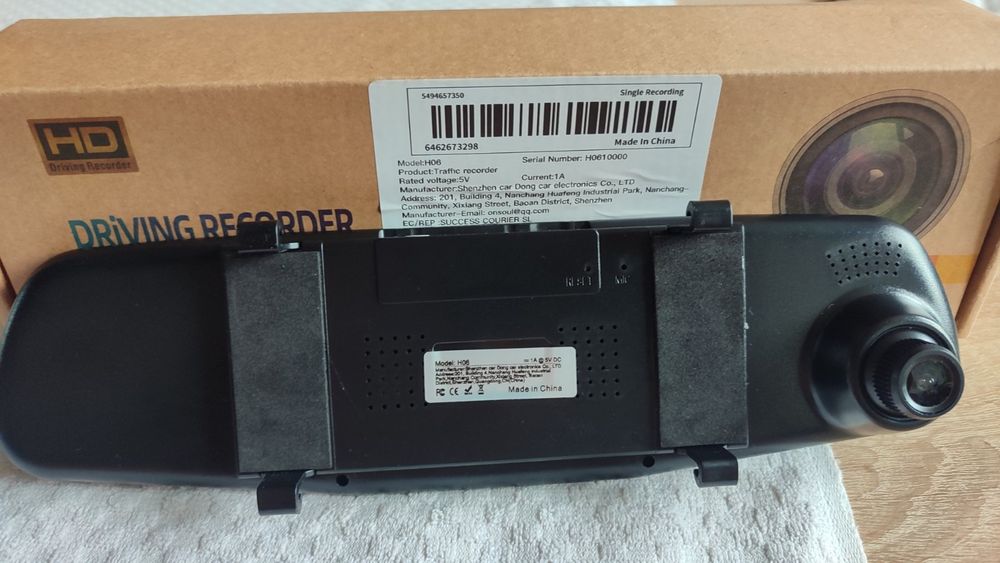 Видеорегистратор зеркало автомобильный