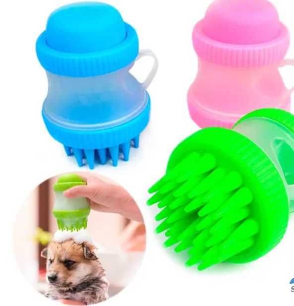 Щетка для купания животных Cleaning Device The Gentle Dog Washer