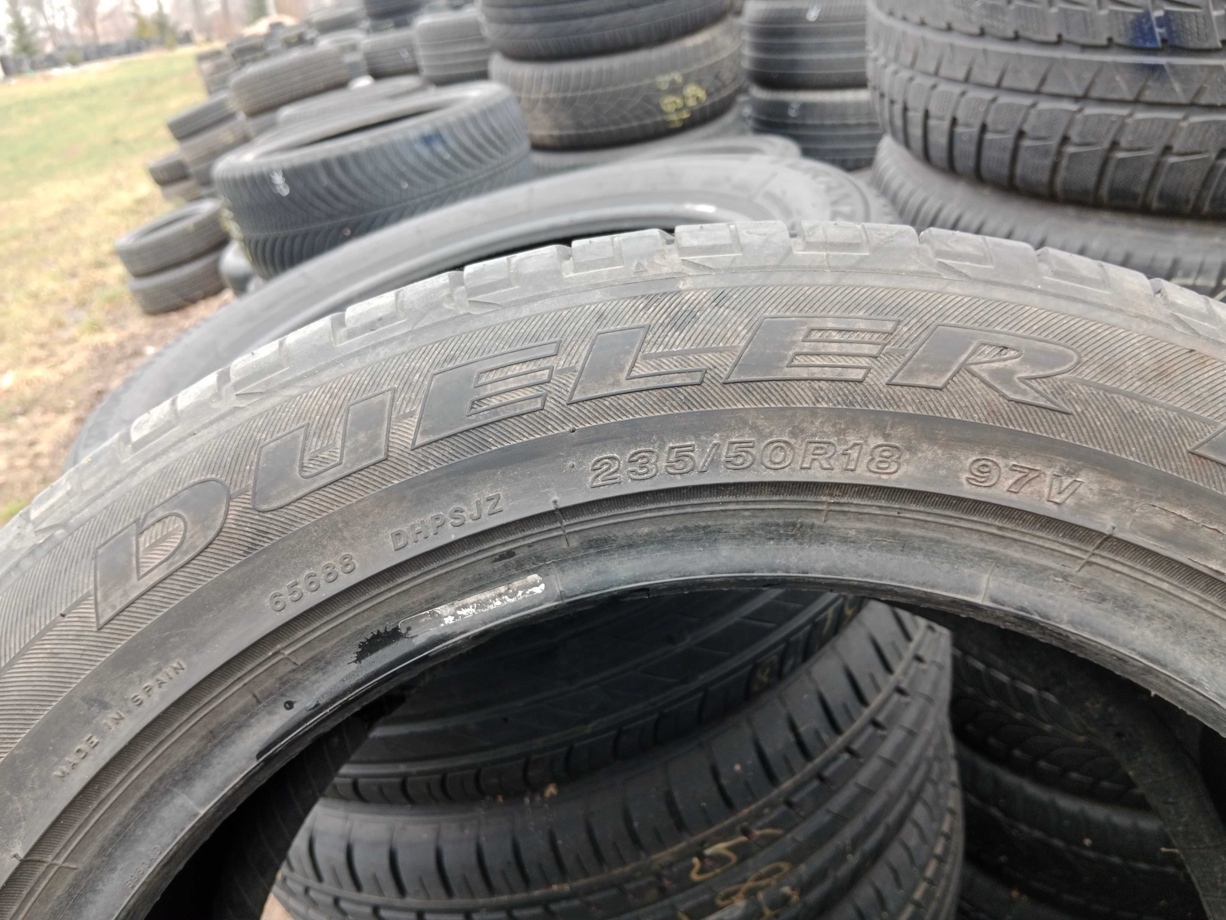 Opona używana 235/50R18 Bridgestone Dueler H/P Sport 1szt.