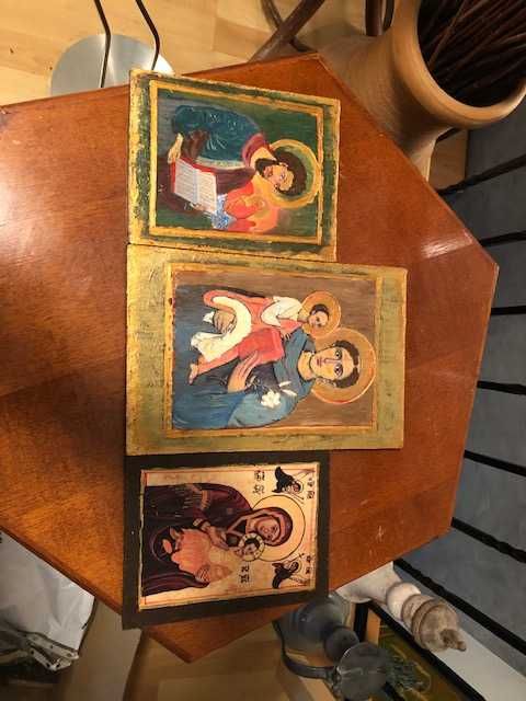 Obrazy malowane na deskach
