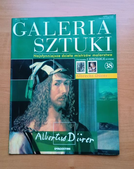 Galeria Sztuki. Albrecht Dürer. Nr 38. Czasopismo,2005r.