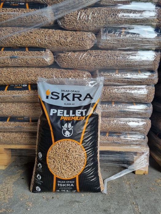 Pellet ISKRA SUPER JAKOŚĆ  Czysta sosna