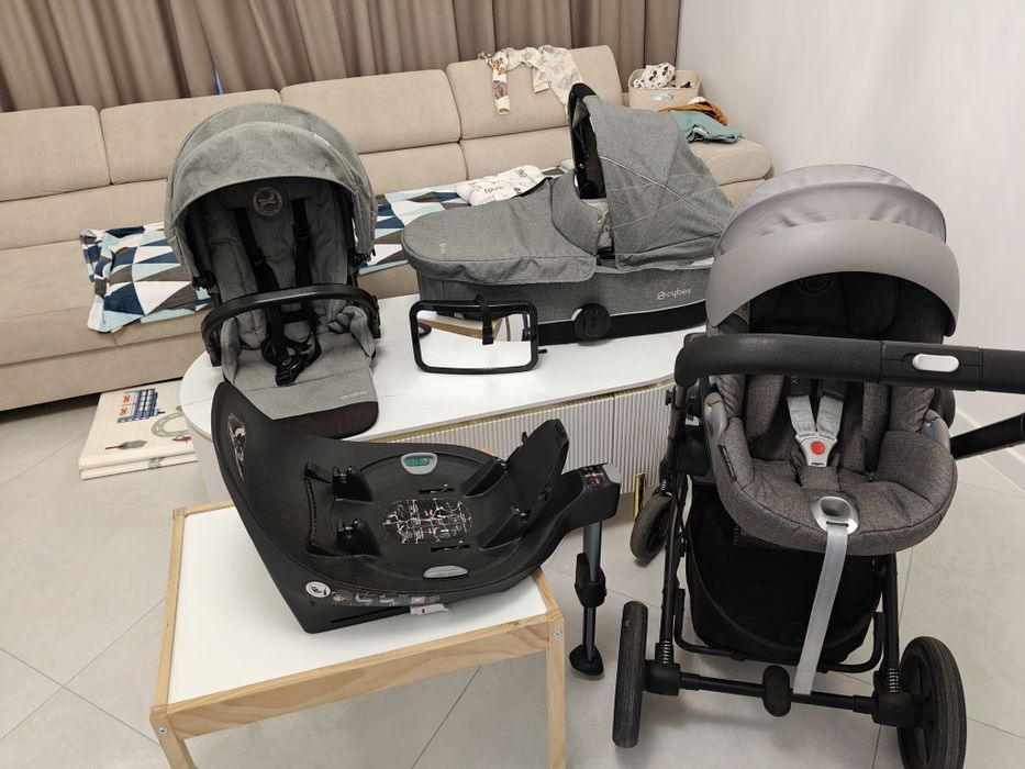 Cybex wózek oraz fotelik
