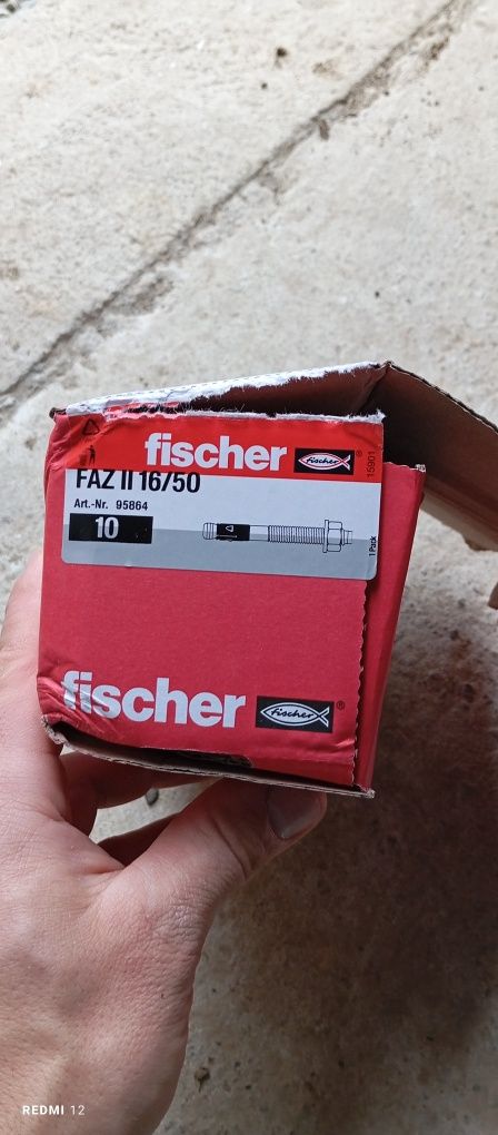 Kotwa Fischer 16/50 dł. 173mm
