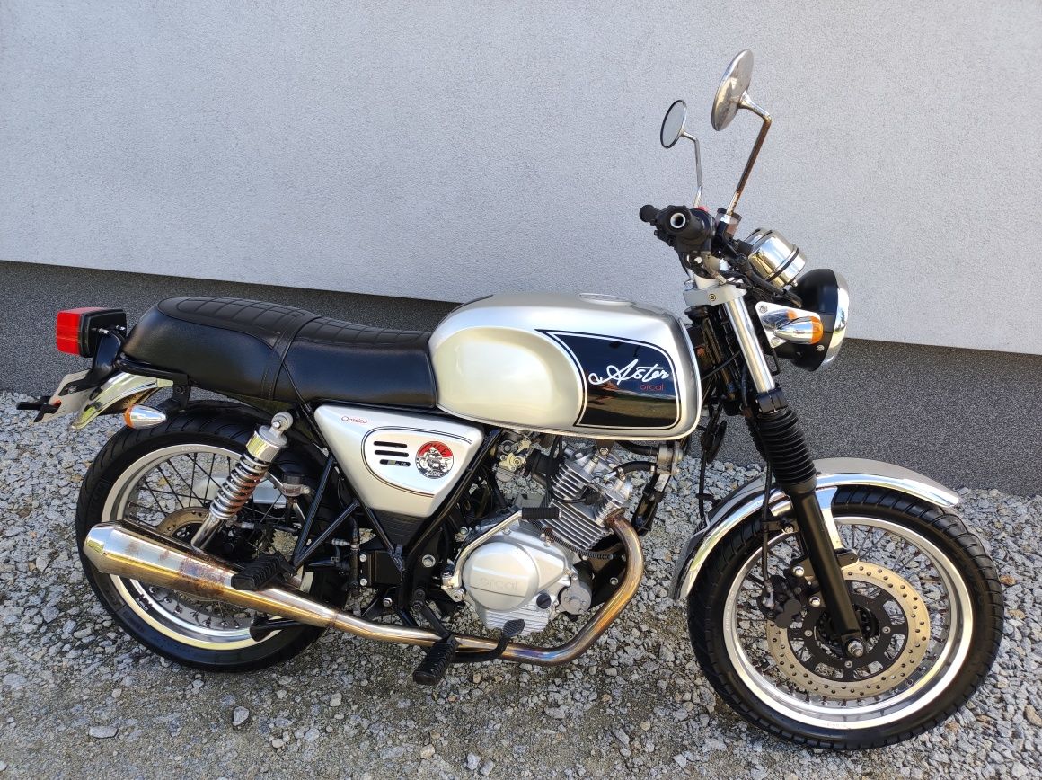 Astor Orcal 125cc kat.b 2015r cafe racer 7 tyś km.MASH YBR Transport