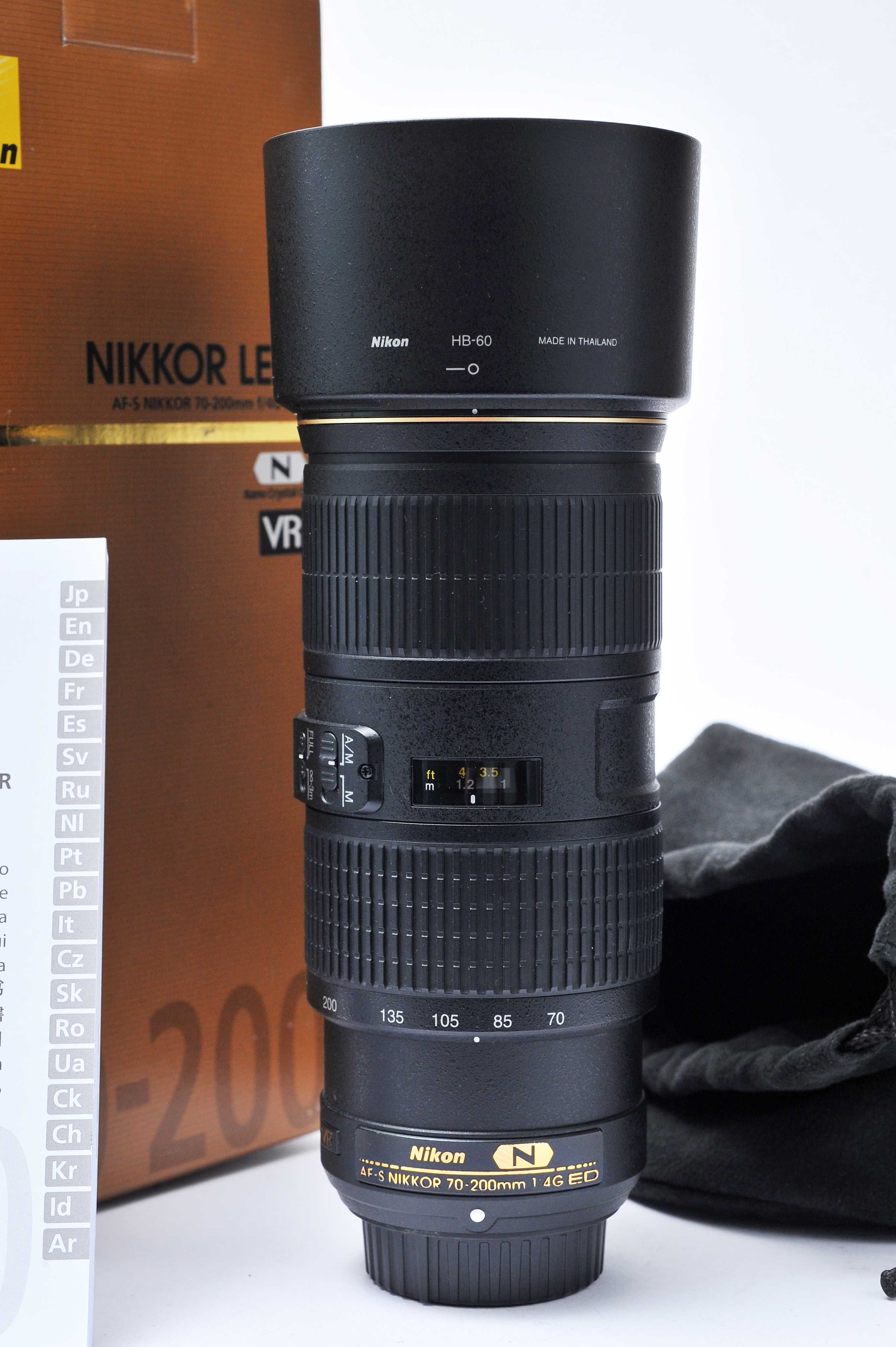 Nikon AFS  70-200mm f4 VR