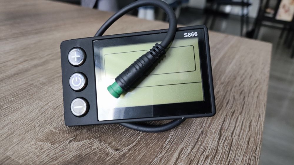 Kontroler wyświetlacz LCD S866 do rowerów elektrycznych