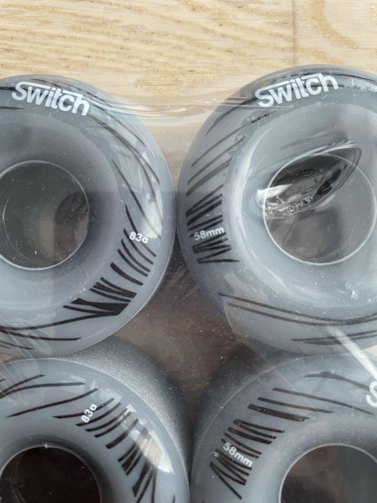 Switch Boards - Koła Longboard Cruiser Mini 58mm 83A Grey