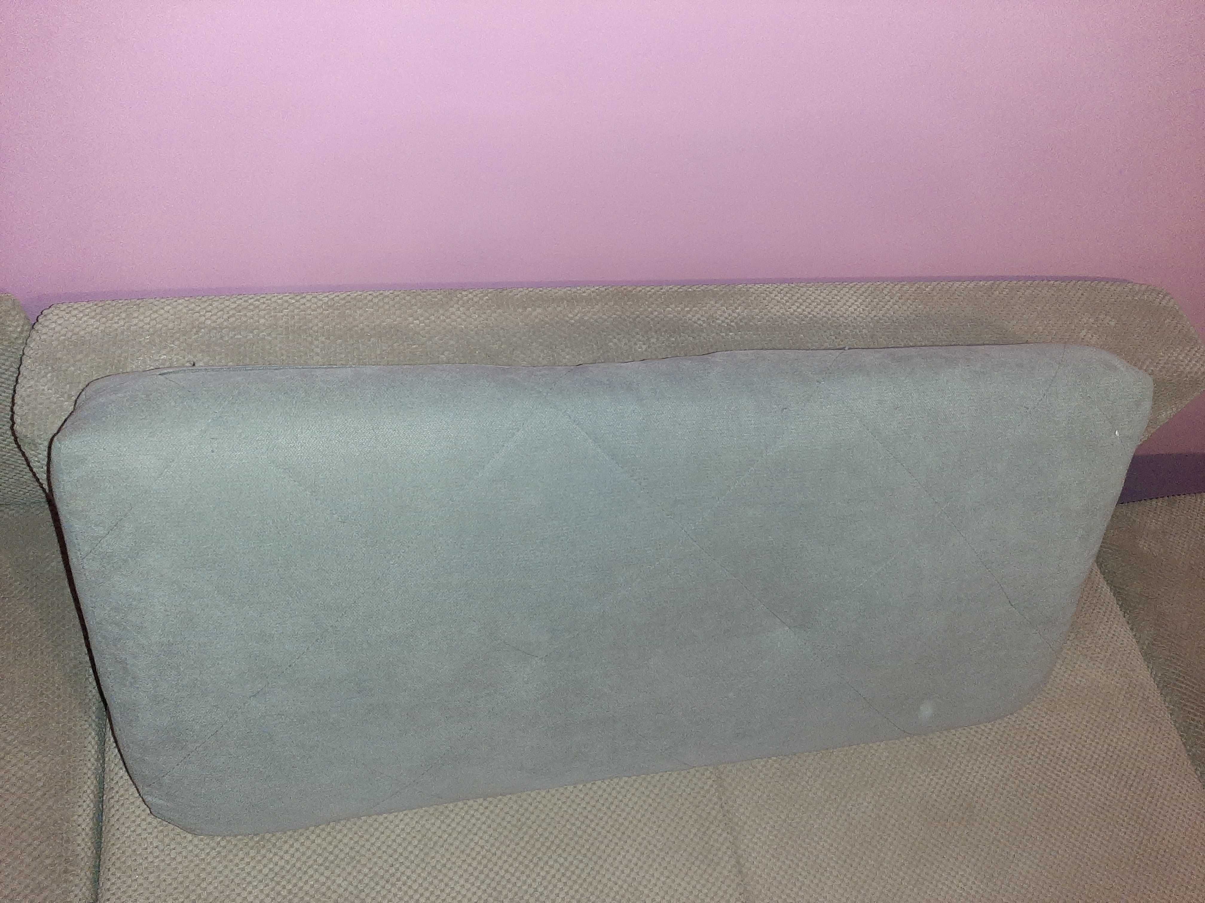 Pufa oparcie poduszka na sofę rogówkę wersalkę tapczan sofę 95 cm