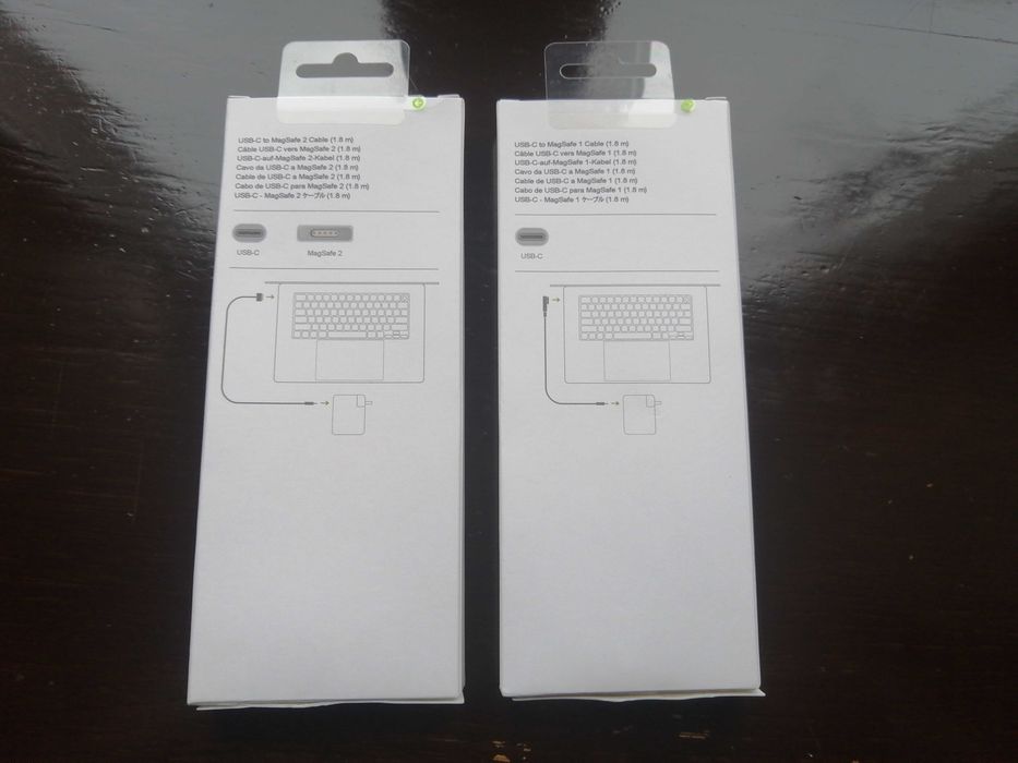 кабель зарядки USB-C на MagSafe 1 на MagSafe 2 MacBook 140w 1.80м