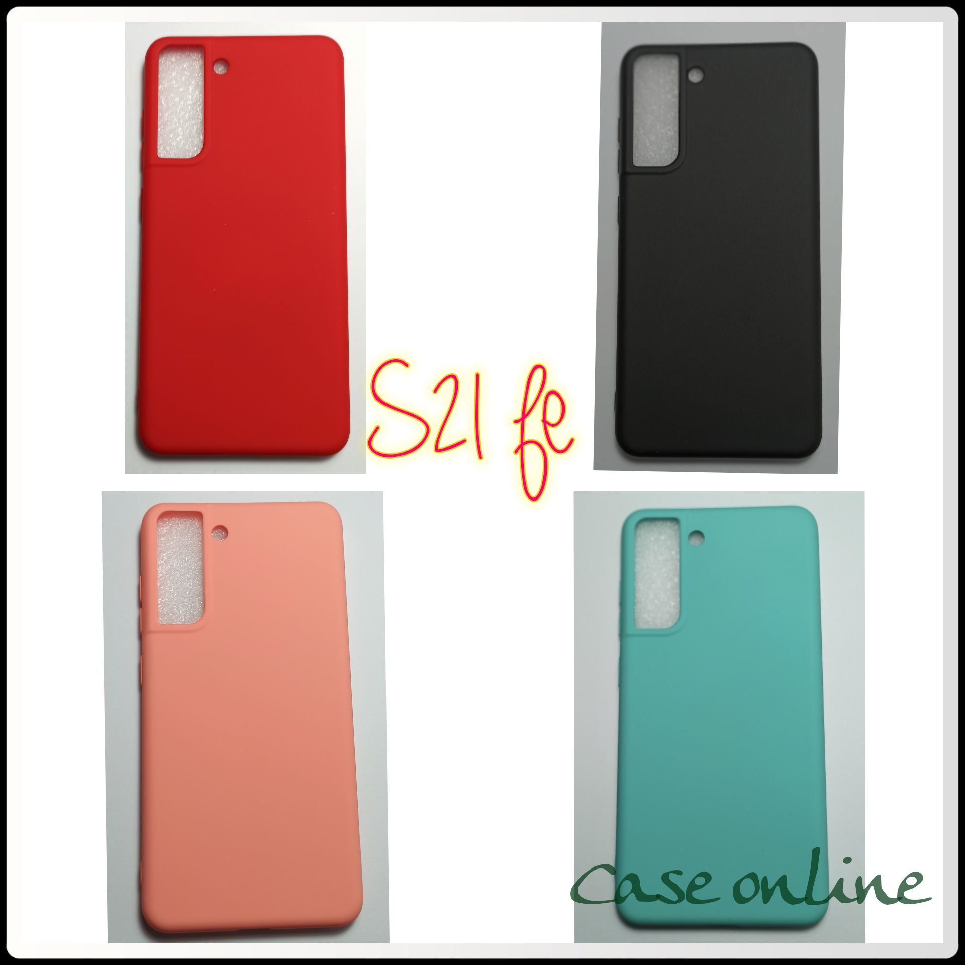 Capa Silky Soft touch Samsung S21 fe -Nova-24h