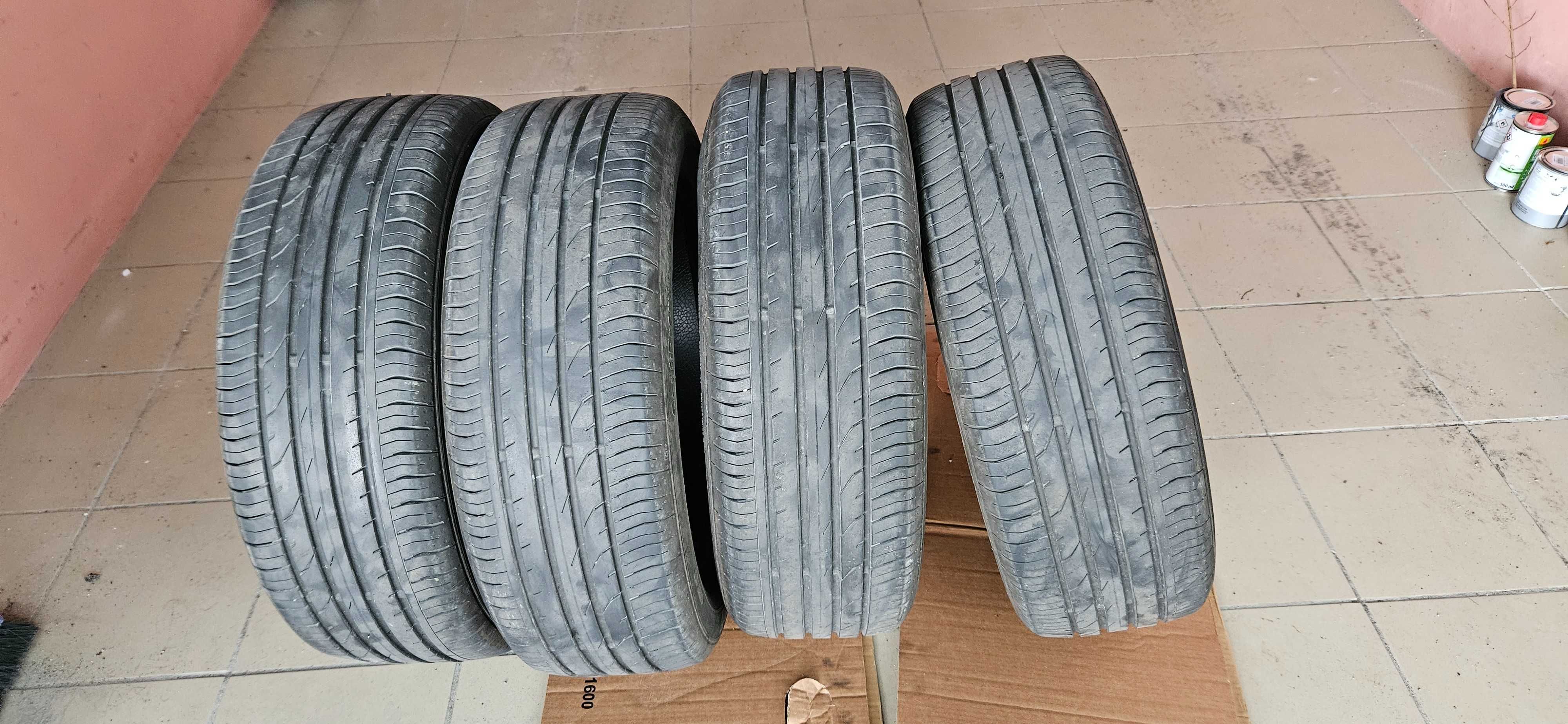 Komplet opon letnich 215/55 R18 ContinentalConti Premium contact 2