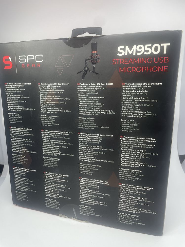 Mikrofon Spc Gear SM950T