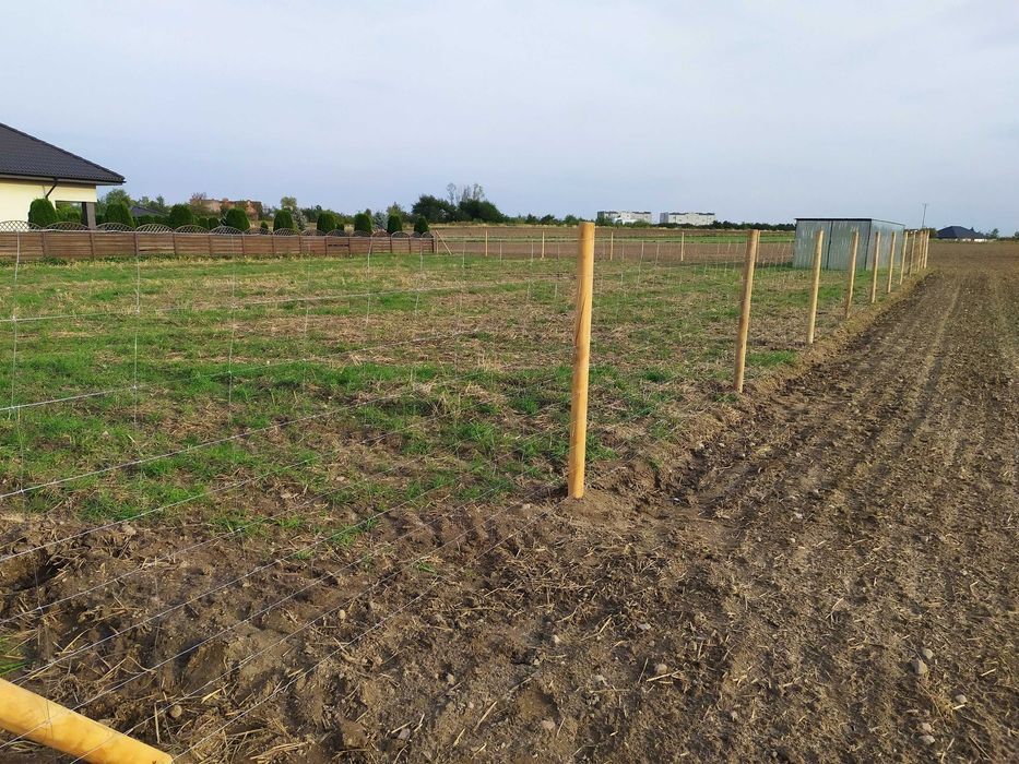 Ogrodzenia z siatki leśnej. Ogrodzenia tymczasowe 14zł/mb PHU MATT