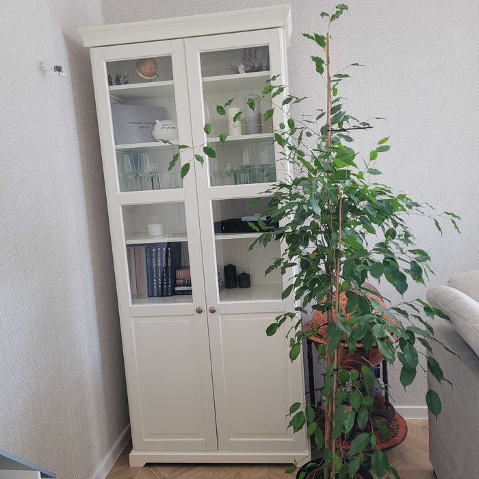Witryna liatorp ikea klasyczna stylowa biała