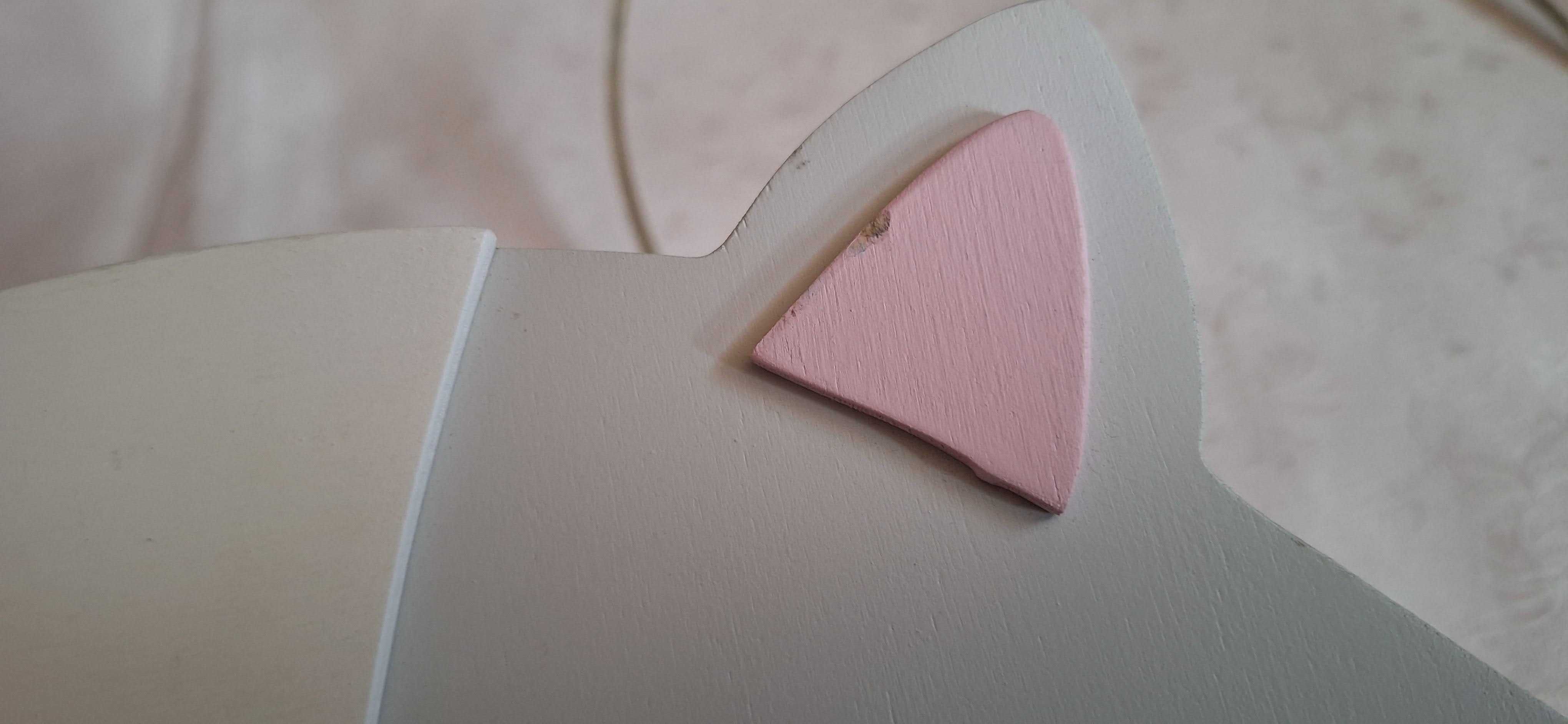 Szop pracz drewniana lampka nocna dla dzieci handmade wyrób Polski