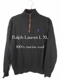 Ralph Lauren merino wool sweter męski L XL