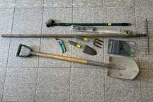 Lot ferramentas jardinagem