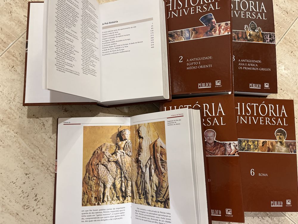 Vendo 6 Enciclopedias “Historia Universal”